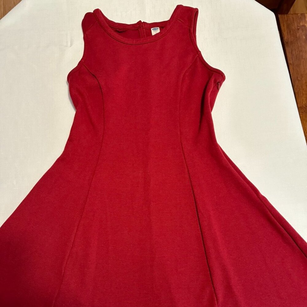 Old Navy red dress